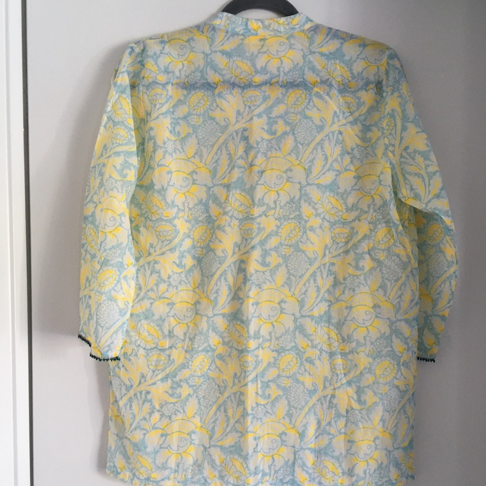 Roberta Roller Rabbit 100% cotton Irina top M Excellent condition, worn once. - Picture 6 of 12